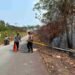 Lahan Karhutla Mengandung Batu Bara, Polisi Pasang Police Line di Pantai Amal