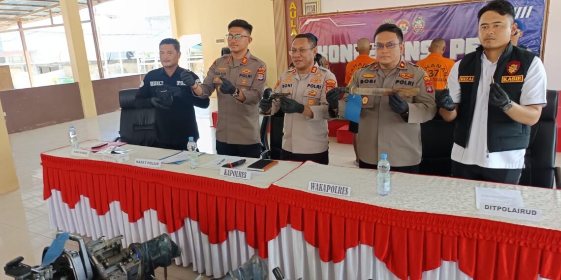 Petambak Dirampok Pakai Senpi Rakitan, Dua Pelaku Ditangkap