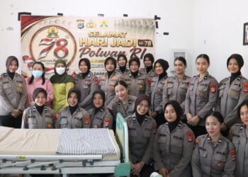 Polwan Polda Kaltara Gelar Donor Darah, Wujud Kepedulian dan Kemanusiaan