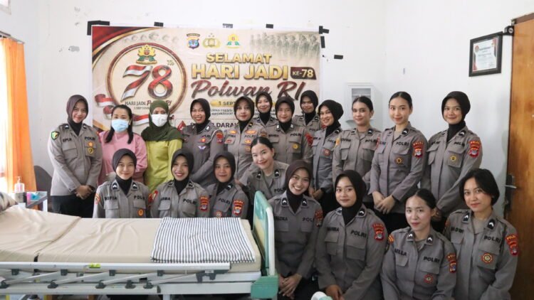 Polwan Polda Kaltara Gelar Donor Darah, Wujud Kepedulian dan Kemanusiaan