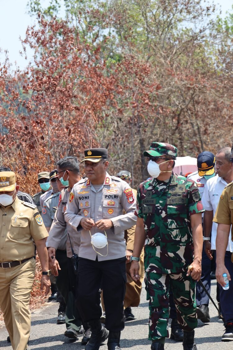 Kemarau Panjang Picu Kebakaran Lahan, Dandim Tarakan Minta Warga Aktif Laporkan Titik Api