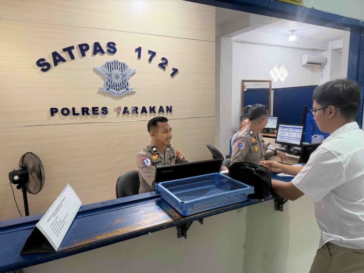 Satu dari Empat Pemohon SIM di Tarakan Manfaatkan Layanan Online