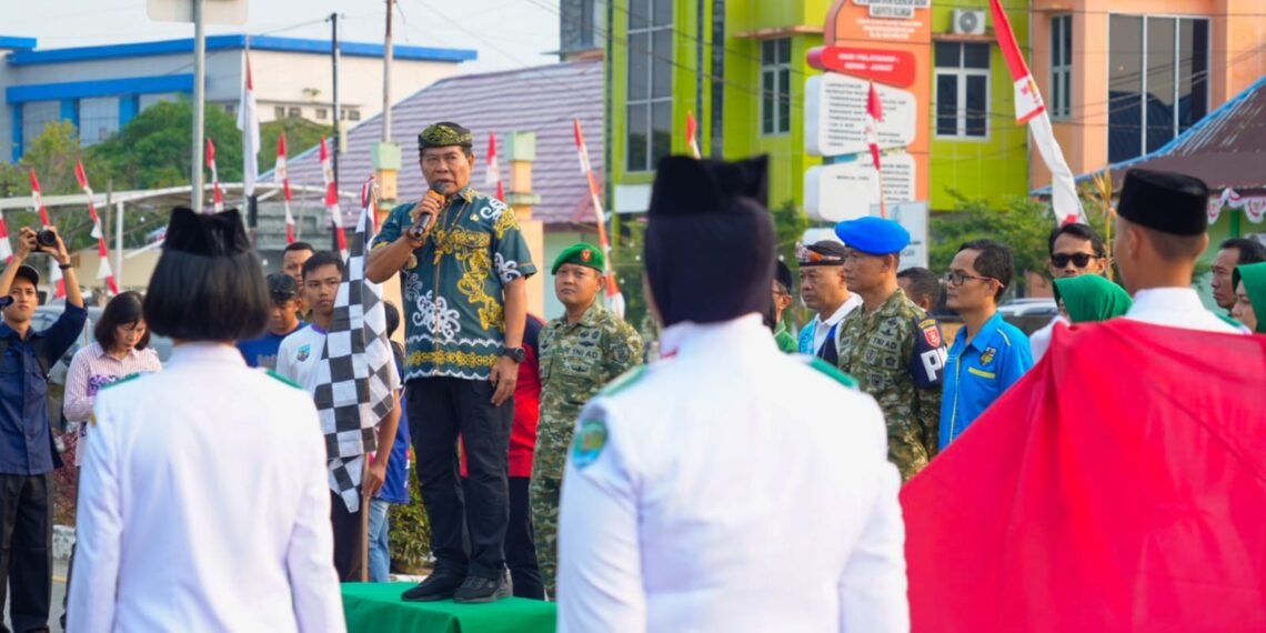 Kirab Merah Putih 2.026 Meter Semarakkan Peringatan Kemerdekaan di Kaltara 