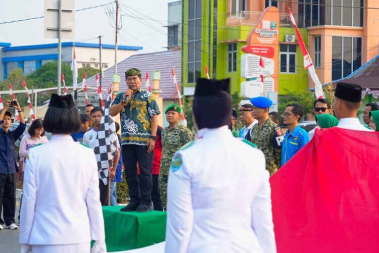 Kirab Merah Putih 2.026 Meter Semarakkan Peringatan Kemerdekaan di Kaltara 