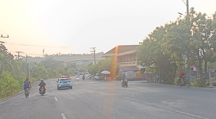 Asap Kiriman Selimuti Tarakan, Visibility Turun hingga 1.000 Meter