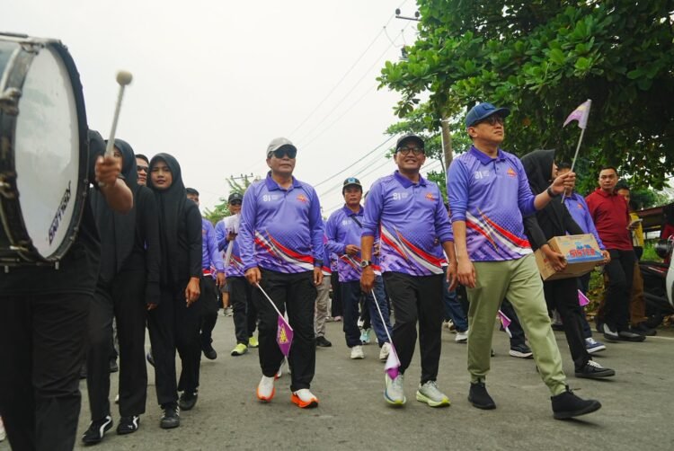 Ribuan Warga Ikuti Jalan Sehat, Gubernur Ajak Jaga Kerukunan Kaltara 
