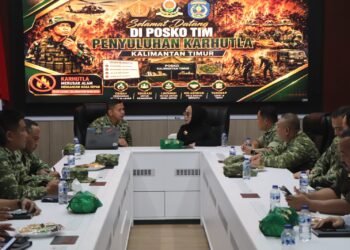 Pasis Sesko TNI Bekali Babinsa Strategi Hadapi Karhutla di Kaltim