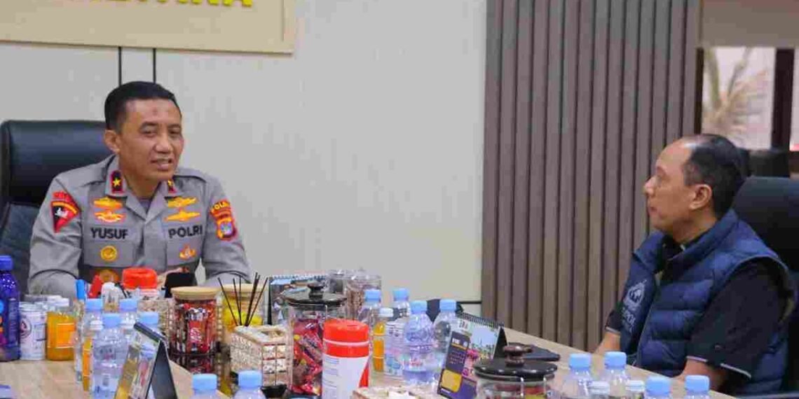 Perkuat Penanganan Kejahatan Transnasional, Wakapolda Kaltara Terima Tim Divhubinter Polri