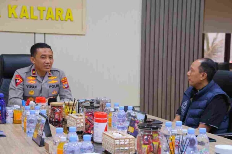 Perkuat Penanganan Kejahatan Transnasional, Wakapolda Kaltara Terima Tim Divhubinter Polri