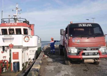 Pasokan BBM Sebatik Ditambah, Pertalite 210 KL Dikirim Bertahap