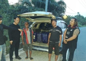 Ditreskrimum Polda Kaltara Gagalkan Penyelundupan BBM Bersubsidi ke Berau