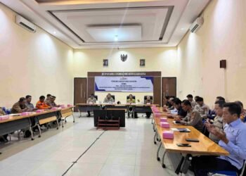 Polresta Bulungan Kaji Model Pemolisian dalam Penanganan Bencana