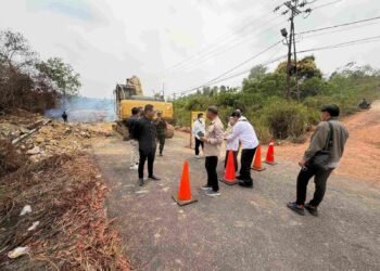 Komisi III Pastikan Jalan Utama Pantai Amal Dipulihkan Setelah Batu Bara Ditangani