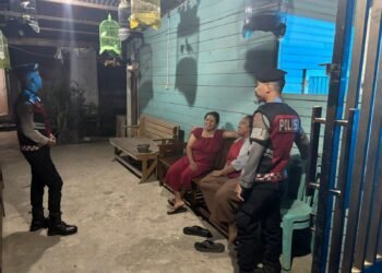 Patroli Dialogis Ditsamapta Polda Kaltara Ciptakan Rasa Aman di Jalan Selimau