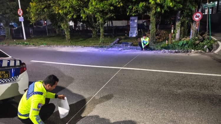 Tabrakan di Jalan Pangeran Diponegoro, Pengendara Aerox Meninggal Dunia
