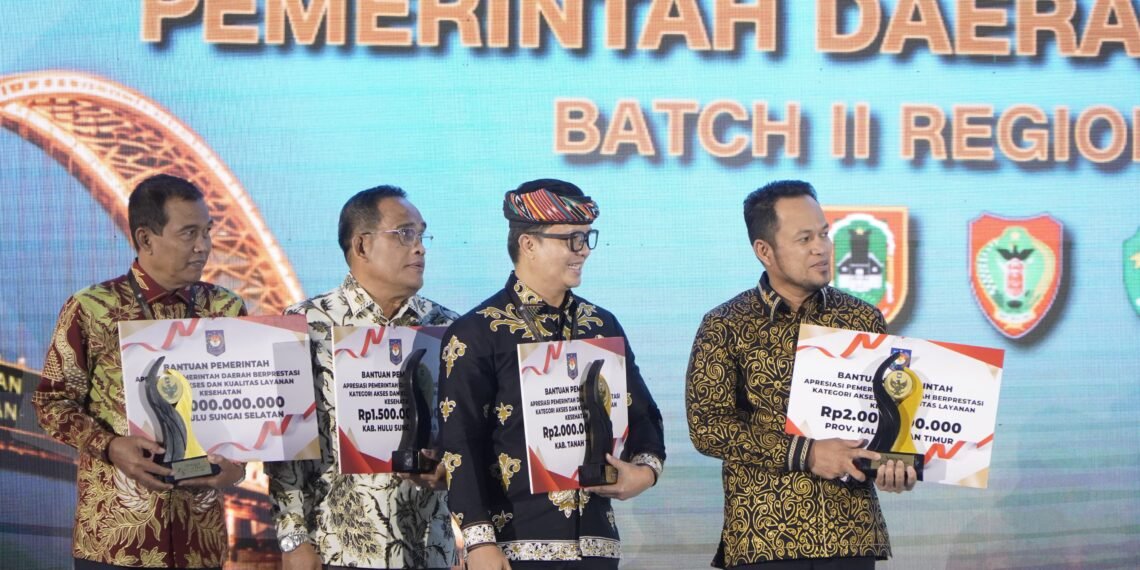 Tana Tidung Raih Peringkat Pertama Apresiasi Kemendagri di Bidang Layanan Kesehatan