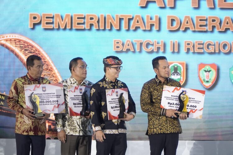 Tana Tidung Raih Peringkat Pertama Apresiasi Kemendagri di Bidang Layanan Kesehatan