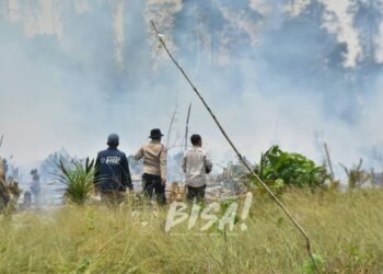 Karhutla Mangkupadi Belum Tersentuh Hujan, Pemkab Cek Kesiapan Sarpras