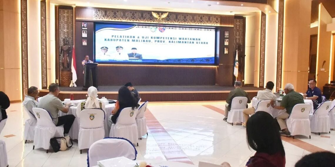 34 Wartawan Kaltara Ikuti Pelatihan dan Uji Kompetensi di Malinau