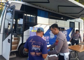 SIM Keliling Hadir di CFD Tebu Kayan, Warga Dimudahkan Urus Layanan