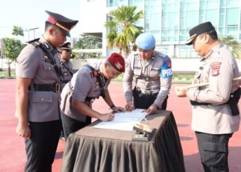 Dua Kasat Polresta Bulungan Berganti, Pejabat Baru Diminta Segera Bekerja