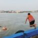 Simulasi di Tengkayu I Uji Kesiapan Awak Kapal Hadapi Keadaan Darurat