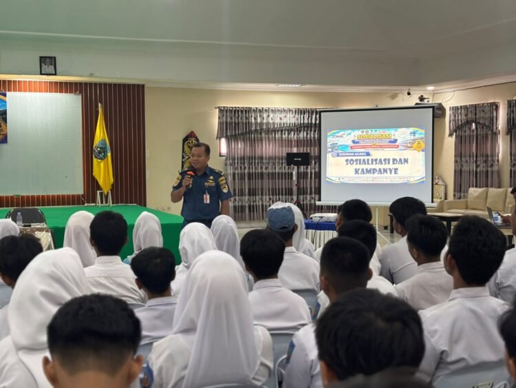 KSOP Tarakan Kenalkan Keselamatan Transportasi Sejak Bangku Sekolah