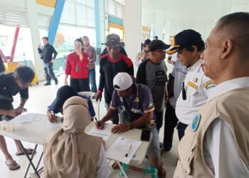 BNNP Kaltara Tes Urine 15 Awak Kapal di Tengkayu I, Semua Clear
