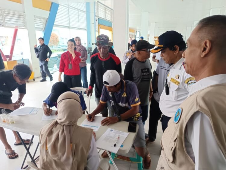BNNP Kaltara Tes Urine 15 Awak Kapal di Tengkayu I, Semua Clear