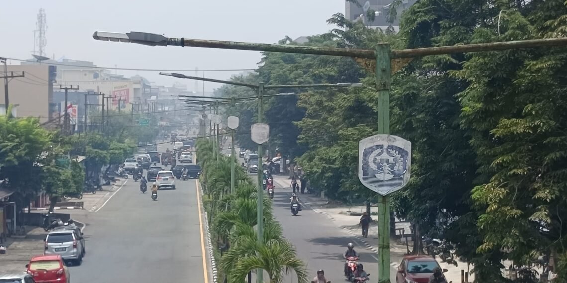 Kabut Asap Tarakan Kembali Terlihat, Angin Bawa Massa Udara dari Selatan