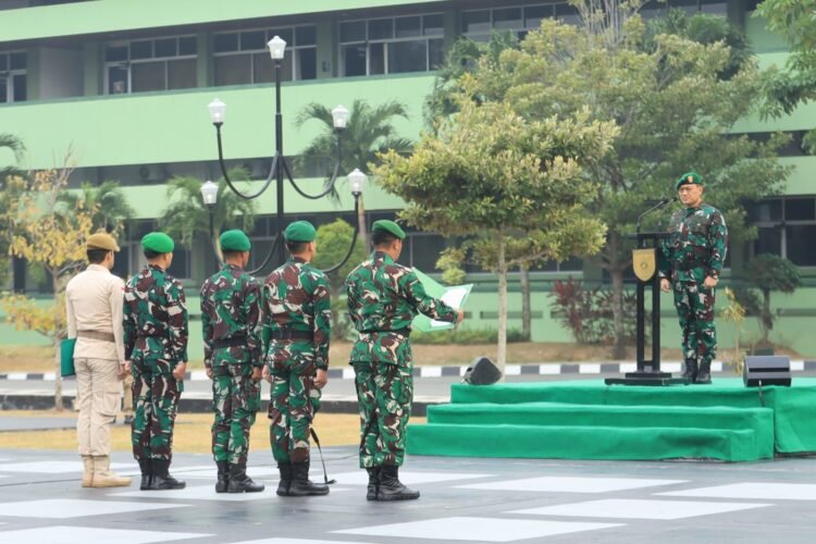 Masuk Triwulan IV, Kodam VI/Mulawarman Perketat Disiplin Satuan