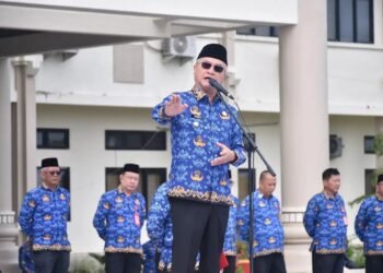 Wempi Ingatkan ASN Malinau Soal Disiplin dan Pelayanan