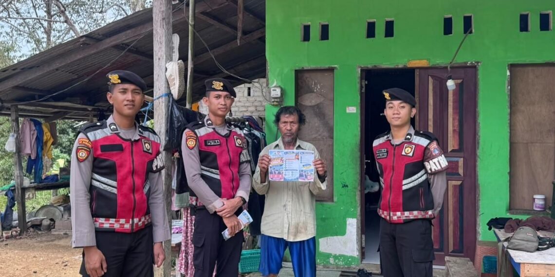 Cegah Karhutla, Dit Samapta Polda Kaltara Gencarkan Patroli dan Sosialisasi di Wilayah Bulungan