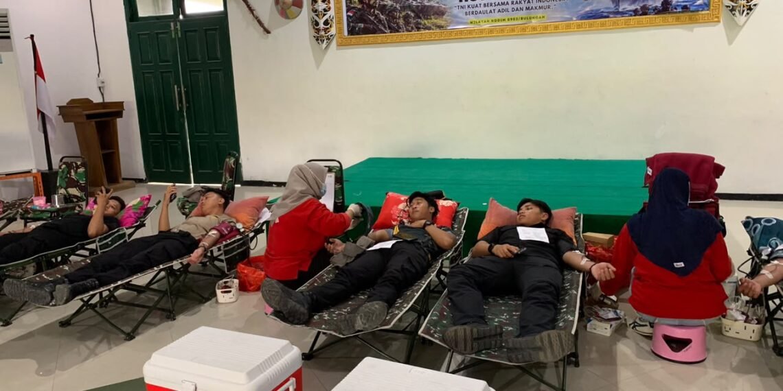 Donor Darah HUT ke-81 TNI, Polri Turut Perkuat Solidaritas Kemanusiaan