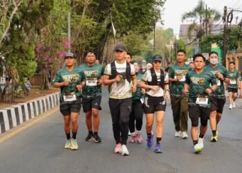 Ribuan Pelari Padati Samarinda dalam Mulawarman Fun Run 5K
