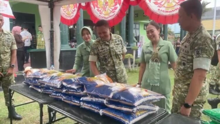 Kodim Bulungan Gelar Pasar Murah, Warga Kurang Mampu Diprioritaskan