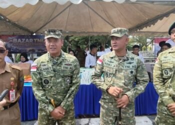 Bazar HUT TNI di Nunukan Sediakan 8 Ton Beras dan Beragam Bahan Pokok