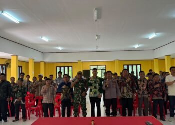 Rakor Forkopimcam Sekatak Perkuat Keamanan dan Penyelesaian Batas Desa