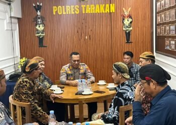 Polres Tarakan Gandeng Paguyuban, Persoalan Sosial Diantisipasi Sejak Dini