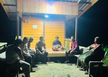 Satkamling Diperkuat, Polsek Tanjung Palas Dorong Warga Aktif Jaga Kamtibmas