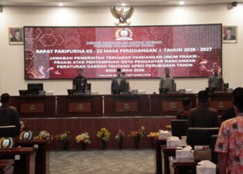 Pemprov Kaltara Sampaikan Jawaban Terhadap Pandangan Umum Fraksi Atas Ranperda Perubahan APBD 2026