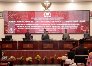 Pemprov Kaltara Sampaikan Jawaban Terhadap Pandangan Umum Fraksi Atas Ranperda Perubahan APBD 2026