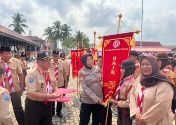 Polresta Bulungan Dorong Pramuka Jadi Benteng Generasi Muda