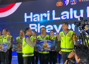 Ditlantas Polda Kaltara Raih Tiga Penghargaan Nasional di HUT Polantas ke-71