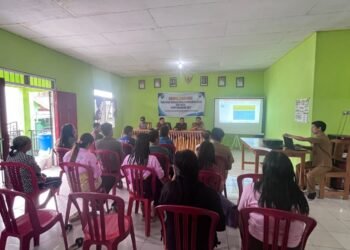 Musdes Bunau Bahas RKPDes 2027, Bhabinkamtibmas Pastikan Kegiatan Aman