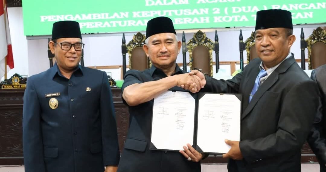 Perubahan APBD Tarakan Disetujui, Pendapatan Rp918 Miliar dan Belanja Rp996 Miliar