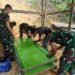 Pondok Kebun Rusak Tak Layak Huni, Satgas TMMD Tarakan Bantu Bangun Rumah Sudirman