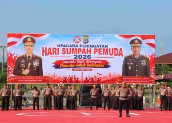 Wakapolda Kaltara Pimpin Upacara Peringatan Hari Sumpah Pemuda ke-98 Tahun 2026