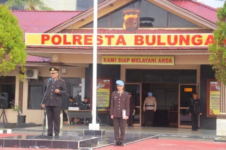Polresta Bulungan Teguhkan Komitmen Jaga Pancasila di Hari Kesaktian Pancasila