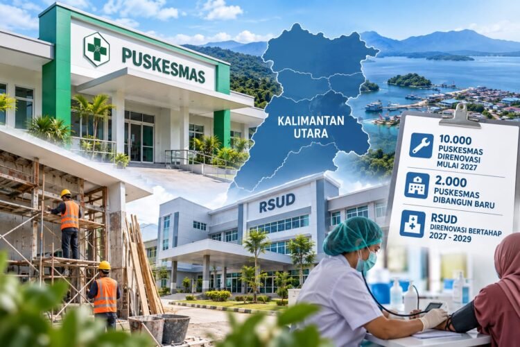 Kaltara Masuk Agenda Penguatan Layanan Kesehatan, 10 Ribu Puskesmas Direnovasi